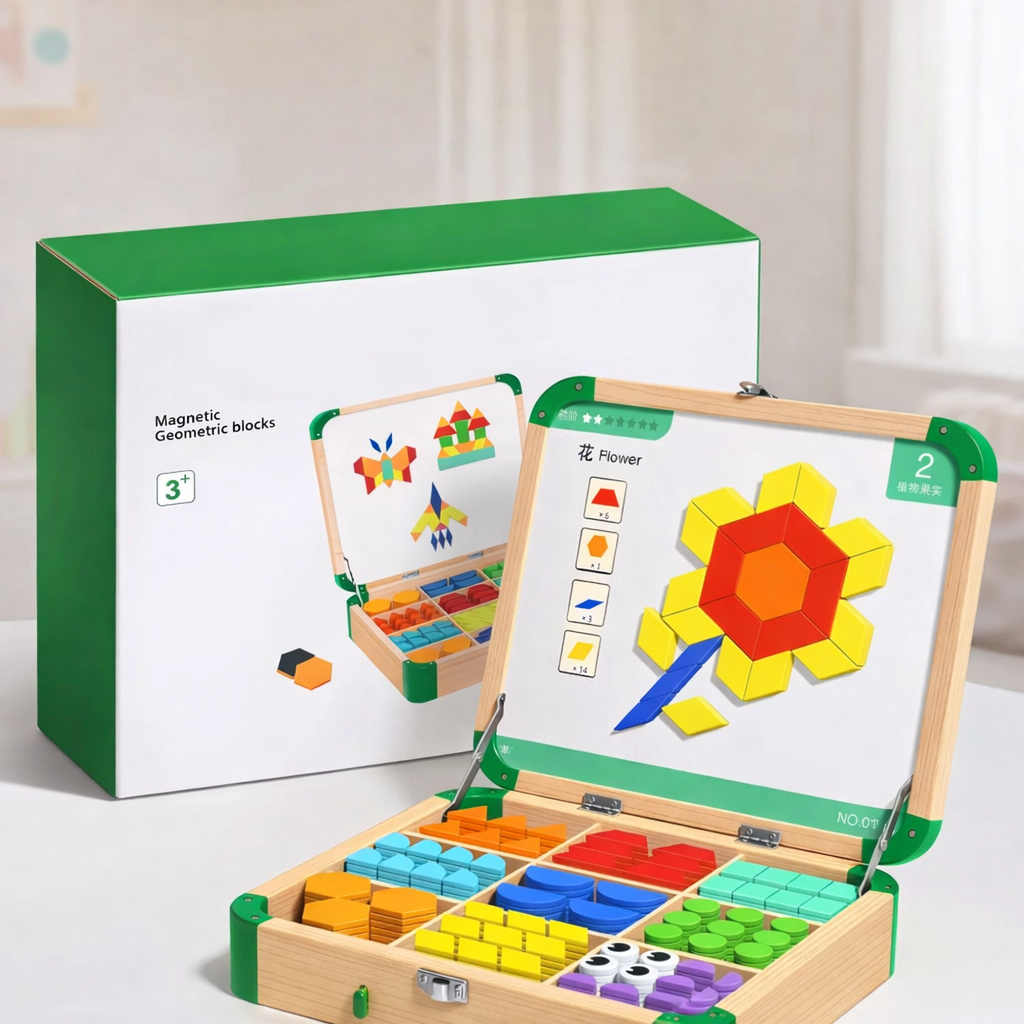 Magnetic Geometric Puzzle