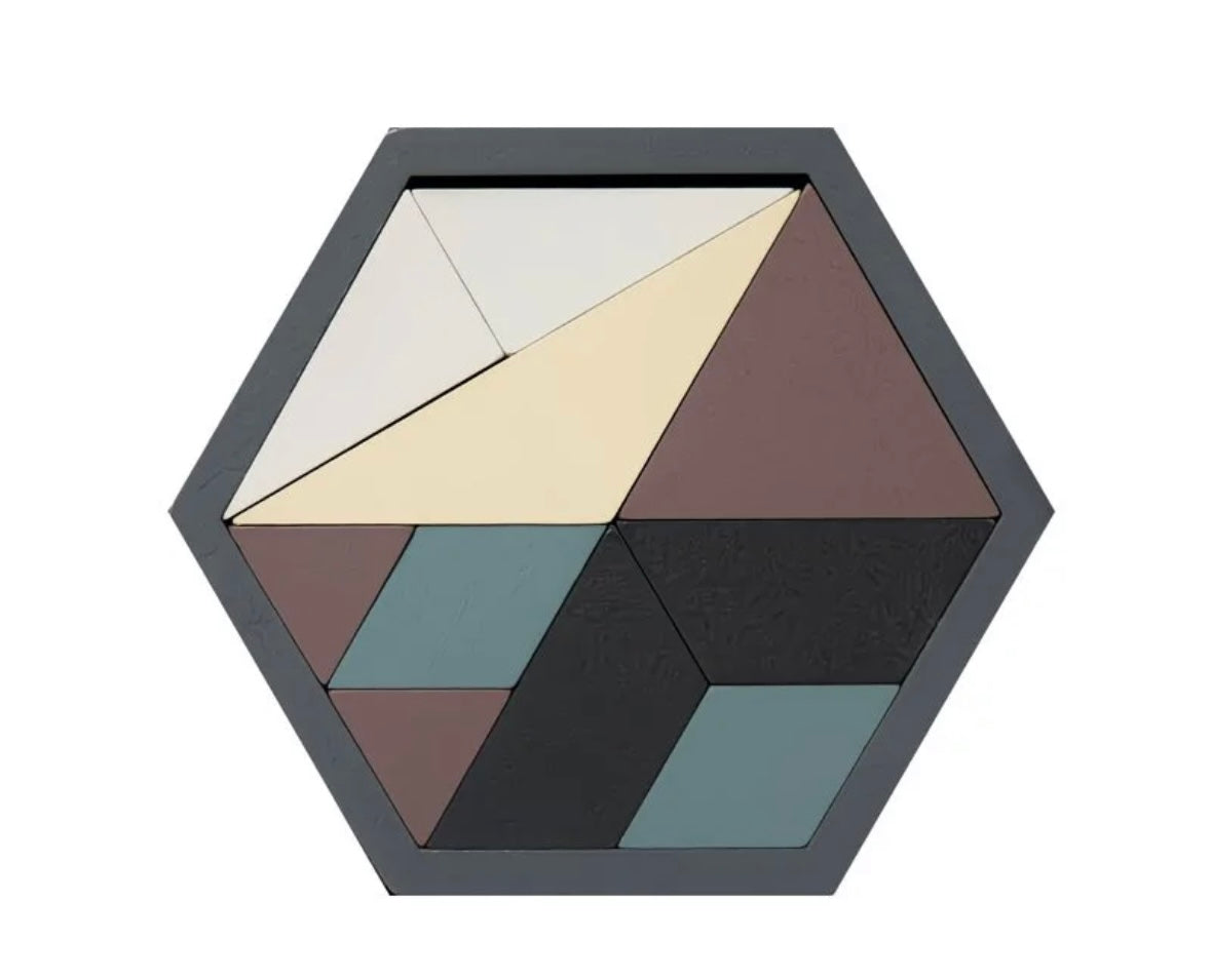 Mozaic Pattern wood Puzzle