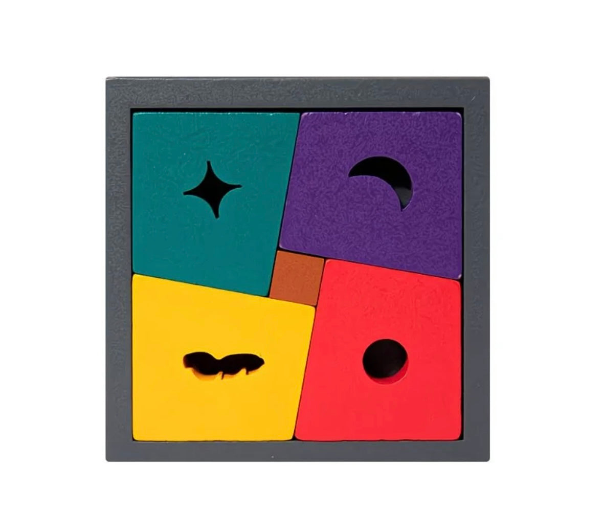Mozaic Pattern wood Puzzle